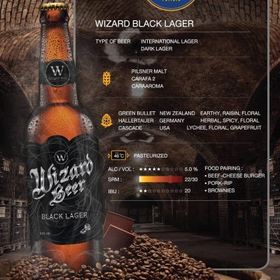 Wizard Beer – ฺBLACK LAGER